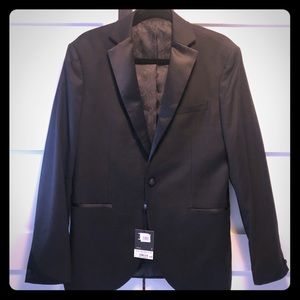 NWT Topman black tuxedo suit jacket 40R slim fit